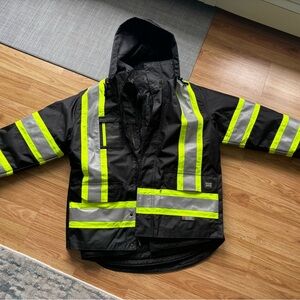 New Mens Medium 5 in 1 Tough Duck Jacket